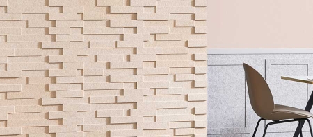 Compact Felt Acoustic Wallpanels